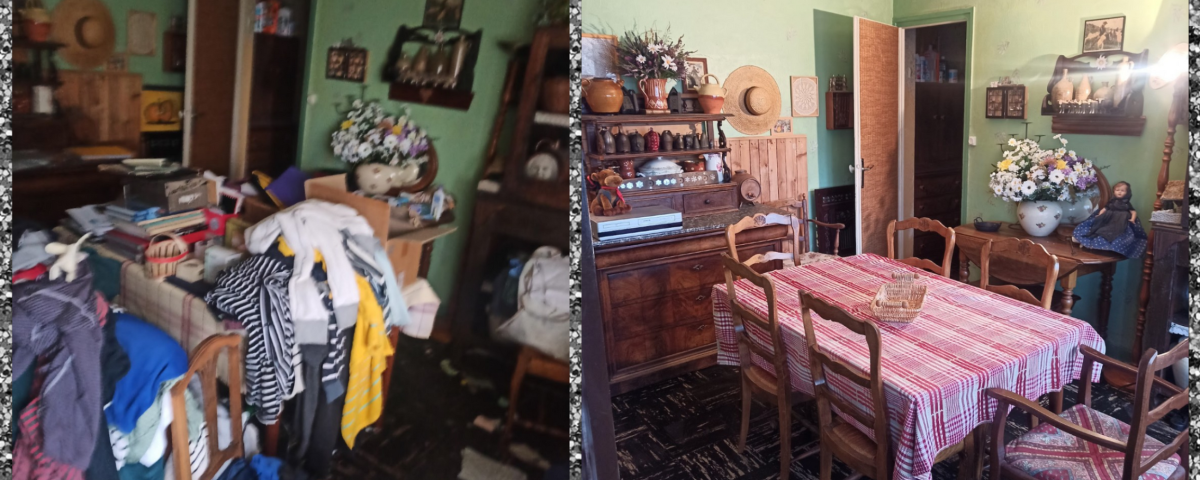 Rangement de logement insalubre