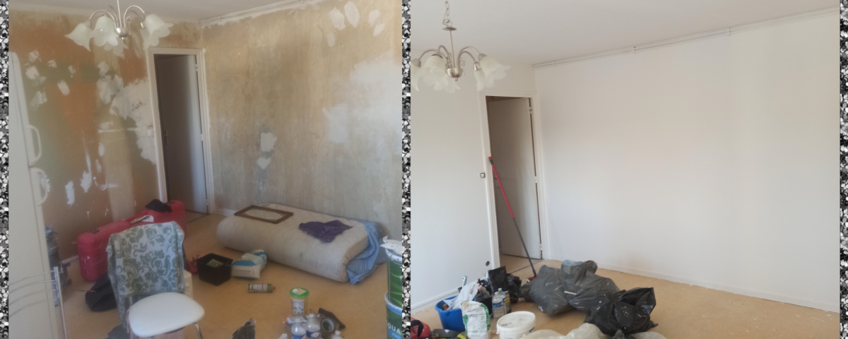 Rénovation d'appartement avec peintures